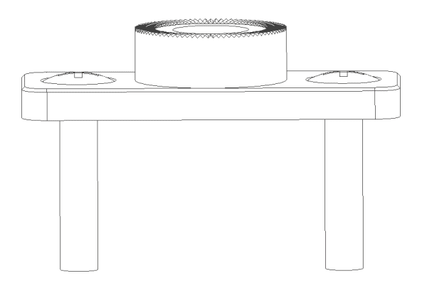 Quick Mount Receiver to Screw Plate 9.XA10074 9.Solutions VS Solutions